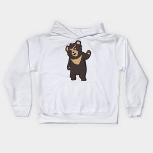 Kawaii Spectacled Bear Kids Hoodie